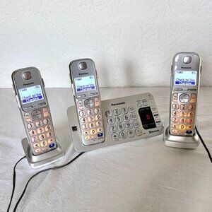 Panasonic Cordless Multi-Handset Telephone System | DECT 6.0 Landline Expandable